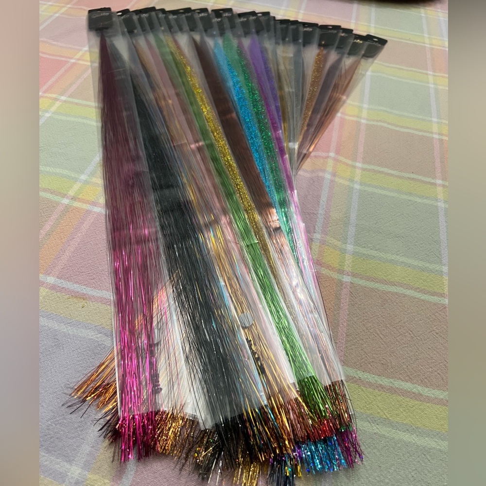 Polyester Hair Tinsel